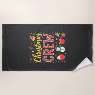 Serviette De Plage Équipe de Noël (2)