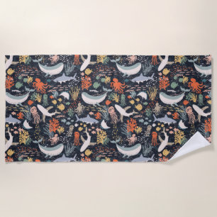 Serviette De Plage Espèce marine