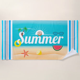 Serviette De Plage Été