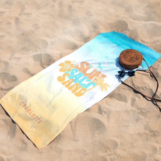 Serviette De Plage Été mignon (Créateur téléchargé)