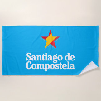 Serviette De Plage Étoiles d'Espagne – Santiago de Compostela