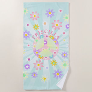 Serviette De Plage Faiseuse rétro Super personnalisée