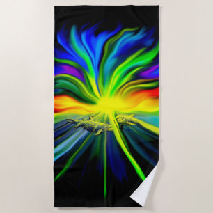 Serviette De Plage Famille de dauphins sous le soleil