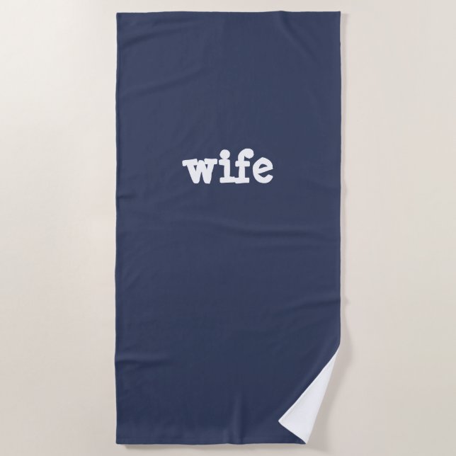 Serviette De Plage femme (Devant)