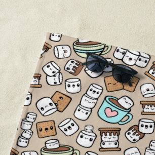 Serviette De Plage Festins de guimauve