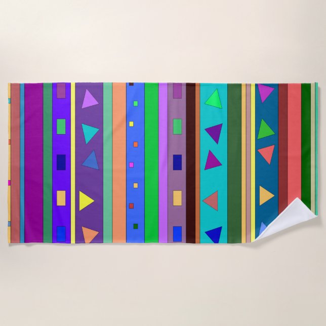 Serviette de plage Fiesta (Devant)