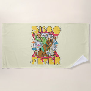 Serviette De Plage Fièvre de Disco avec Scooby et Shaggy