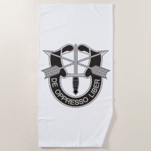 Serviette De Plage Forces spéciales SF De Oppresso Liber
