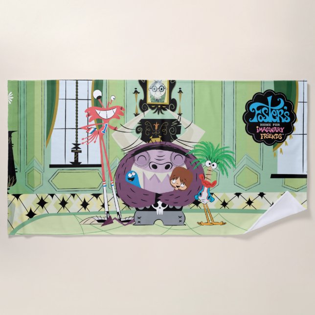 Serviette De Plage Foster's Home for Imaginary Friends | (Devant)