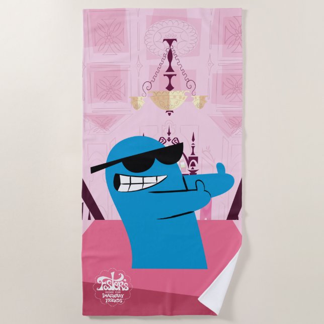 Serviette De Plage Foster's Home for Imaginary Friends | Cool Bloo (Devant)
