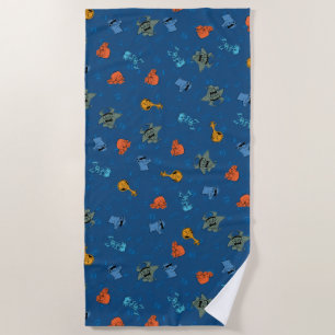 Serviette De Plage Foster's Home for Imaginary Friends Motif Amusan