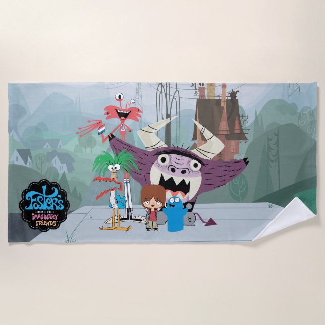 Serviette De Plage Foster's Home for Imaginary Friends | Welcome (Devant)