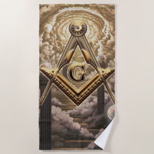 Serviette De Plage Freemason