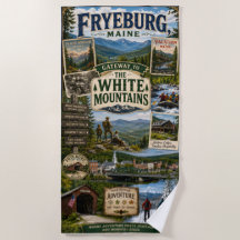 Fryeburg Maine, Porte d'entrée des Montagnes Blanc
