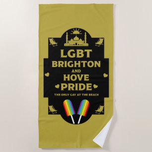 Serviette De Plage Gay pride Brighton