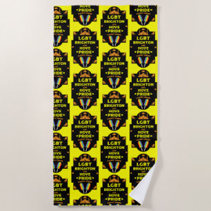 Serviette De Plage Gay pride Brighton