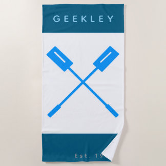 Serviette de plage GEEKLEY "Oars"