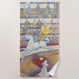 Serviette De Plage Georges Seurat - Le Cirque