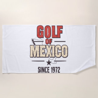 Serviette De Plage Golf Wives Fleurs de Club Social