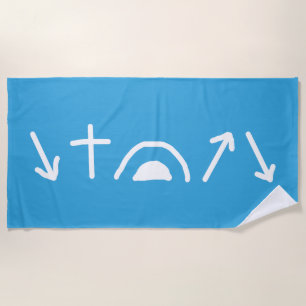 Serviette de plage Gospel Arrows