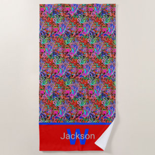 Serviette De Plage Graffiti