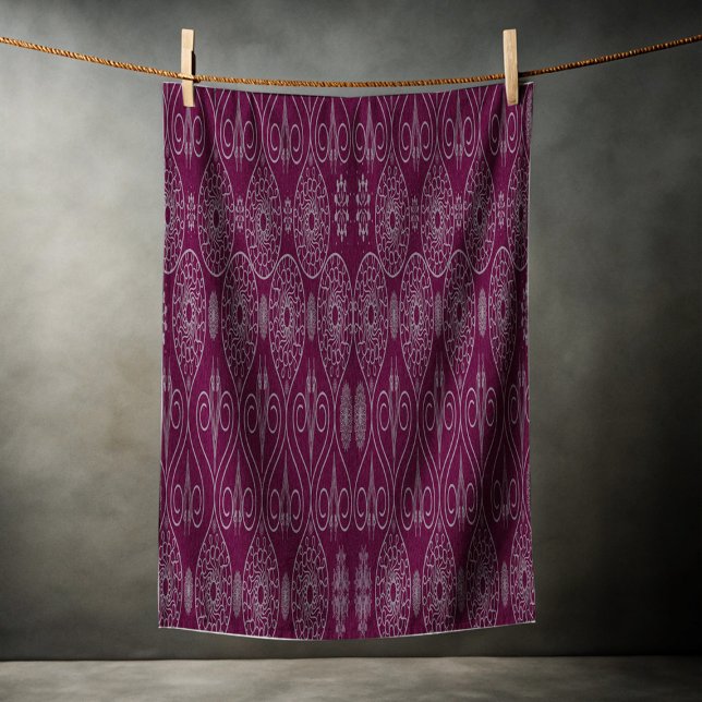 Serviette De Plage Graines de pieuvre textile fibreuse à la vinificat (Créateur téléchargé)