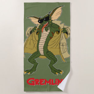 Serviette De Plage Gremlins   Cachet à tranchée Flash