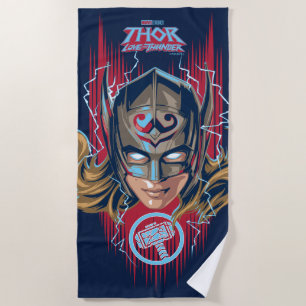 Serviette De Plage Gros Tin Casque Graphique