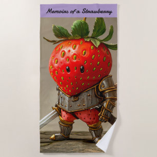 Serviette De Plage Guerrier de fraises