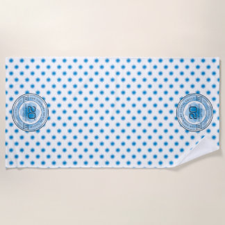 Serviette De Plage Harmony Dental 20th Anniversary Beach Towel