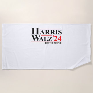Serviette De Plage Harris Walz 2024 Essential