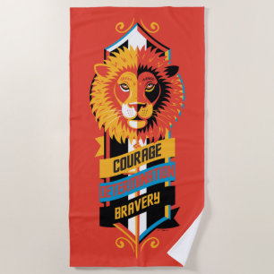 Serviette De Plage Harry Potter GRYFFINDOR™ House Traits Sigil