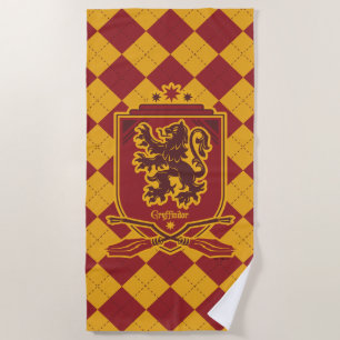 Serviette De Plage Harry Potter   Gryffindor QUIDDITCH™ Crest