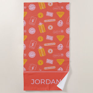 Serviette De Plage HARRY POTTER™   Motif Spings