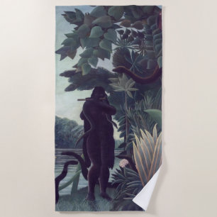 Serviette De Plage Henri Rousseau - Le Charmeur Des Serpents