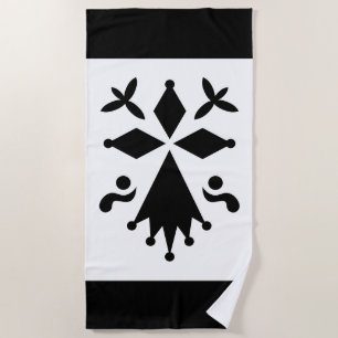 Serviette De Plage Hermine de Bretagne