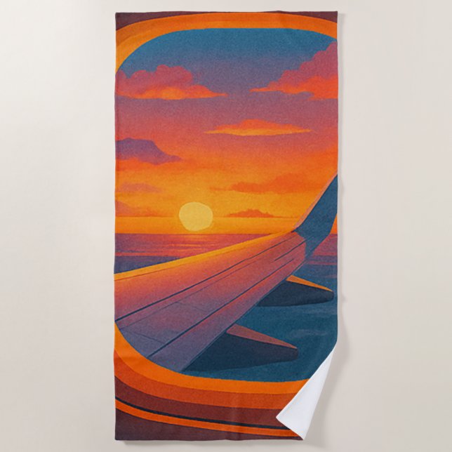 Serviette De Plage holiday is (Devant)
