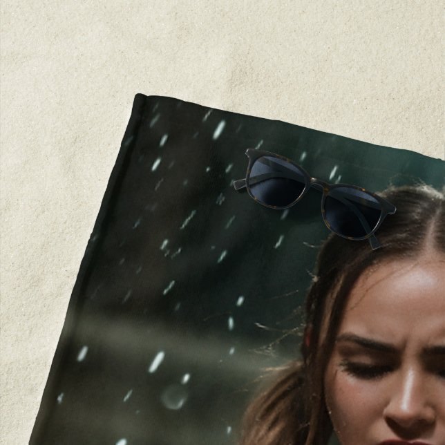 Serviette De Plage #holidayBeachTowel (En situation)