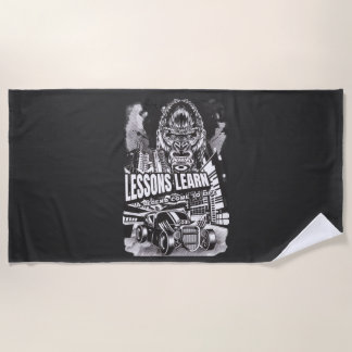 Serviette De Plage Home Legendary Gorilla Lessons Learn Beach Towel
