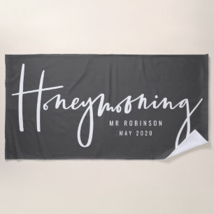 Serviette De Plage Honeymooning