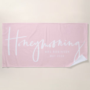Serviette De Plage Honeymooning