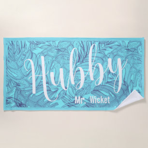 Serviette De Plage Hubby Hawaiian Beach Towne