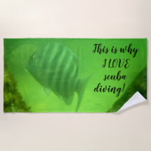 I LOVE plongée sous-marine Amusants poissons sous-