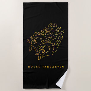 Serviette De Plage Icône de la maison Targaryen