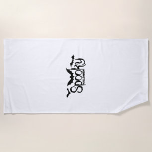 Serviette De Plage Idées de soirée d'Halloween Halloweentee