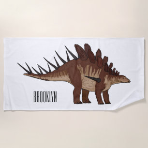 Serviette De Plage Illustration de Kentrosaurus
