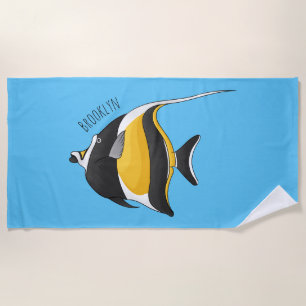 Serviette De Plage Illustration de l'idole mauresque