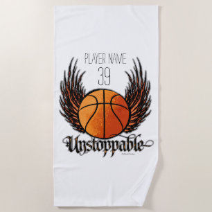 Serviette De Plage Imparable (basket-ball)