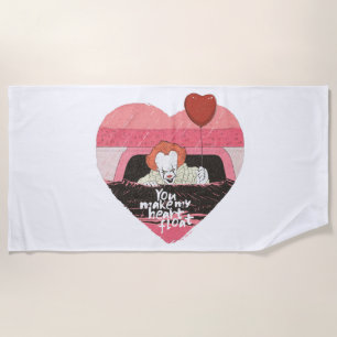 Serviette De Plage informatique Pennywise - Vous faites flotter mon