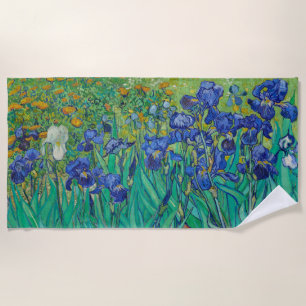 Serviette De Plage Irises de Vincent Van Gogh